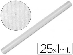 Papel kraft verjurado Liderpapel blanco rollo 25x1 m.